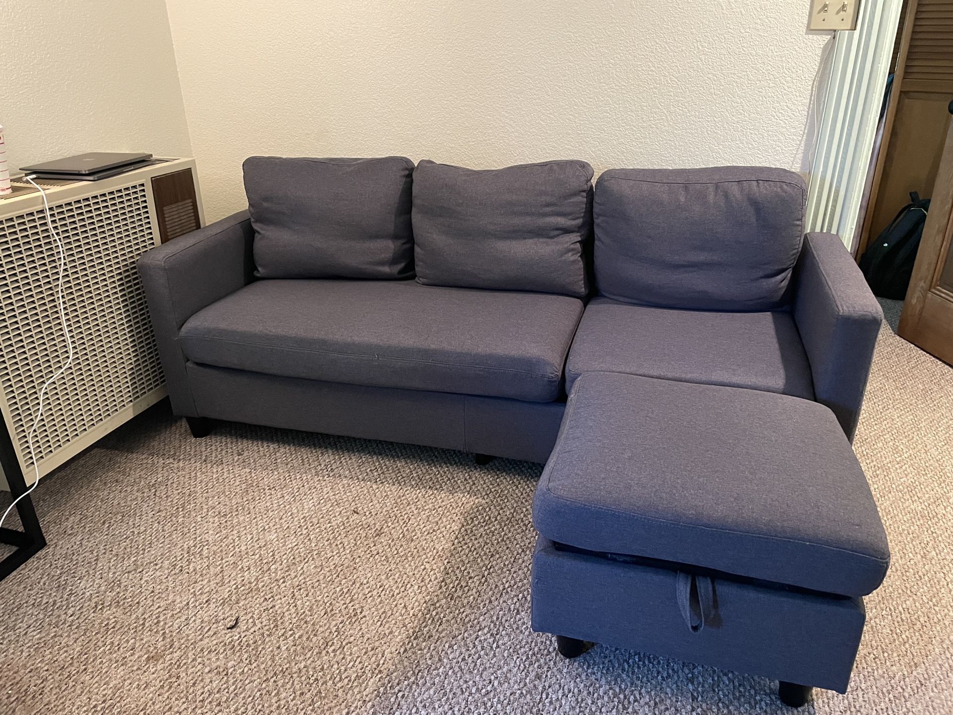 Grey Sectional Couch
