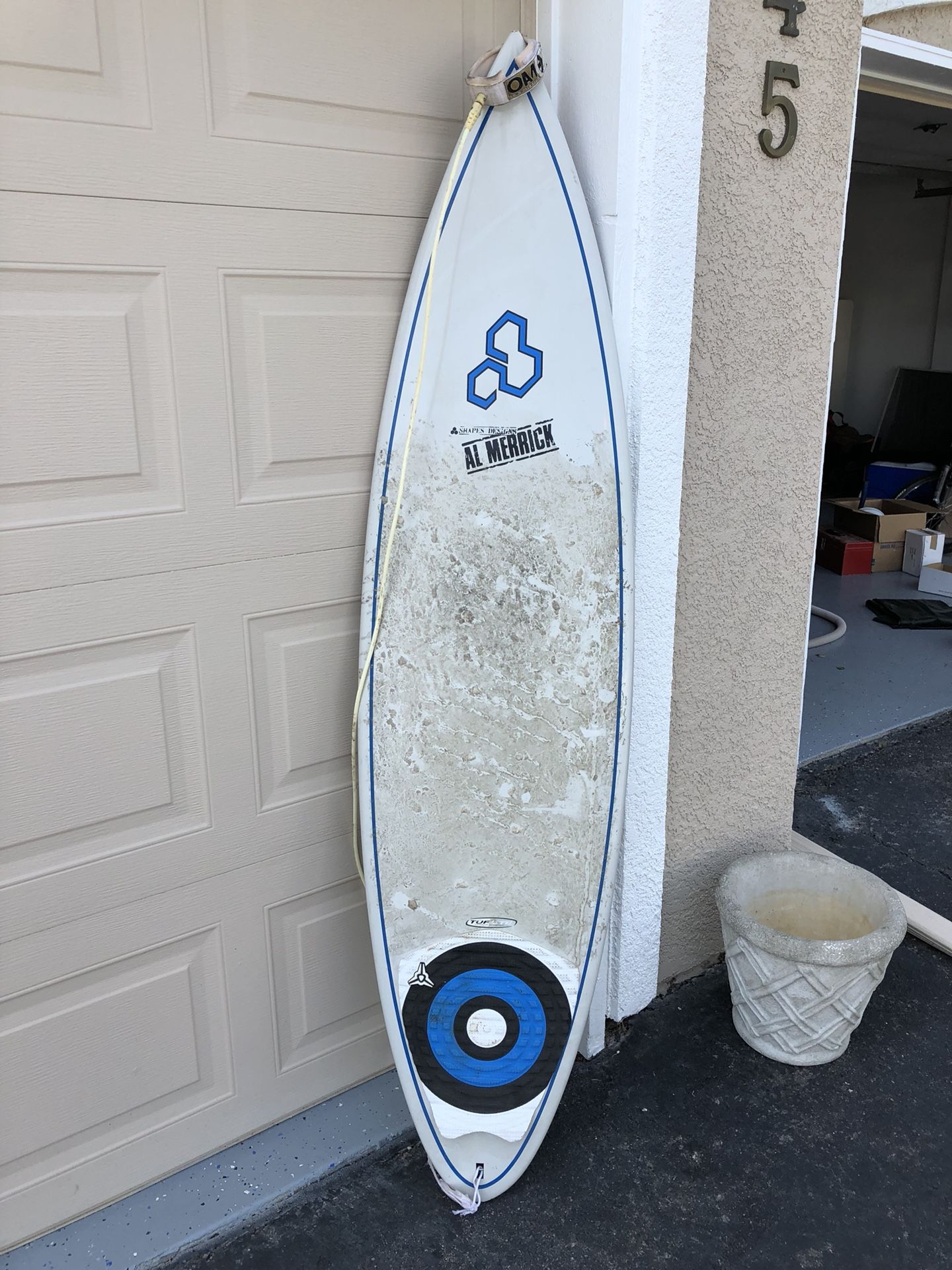 Used Al Merrick surfboard