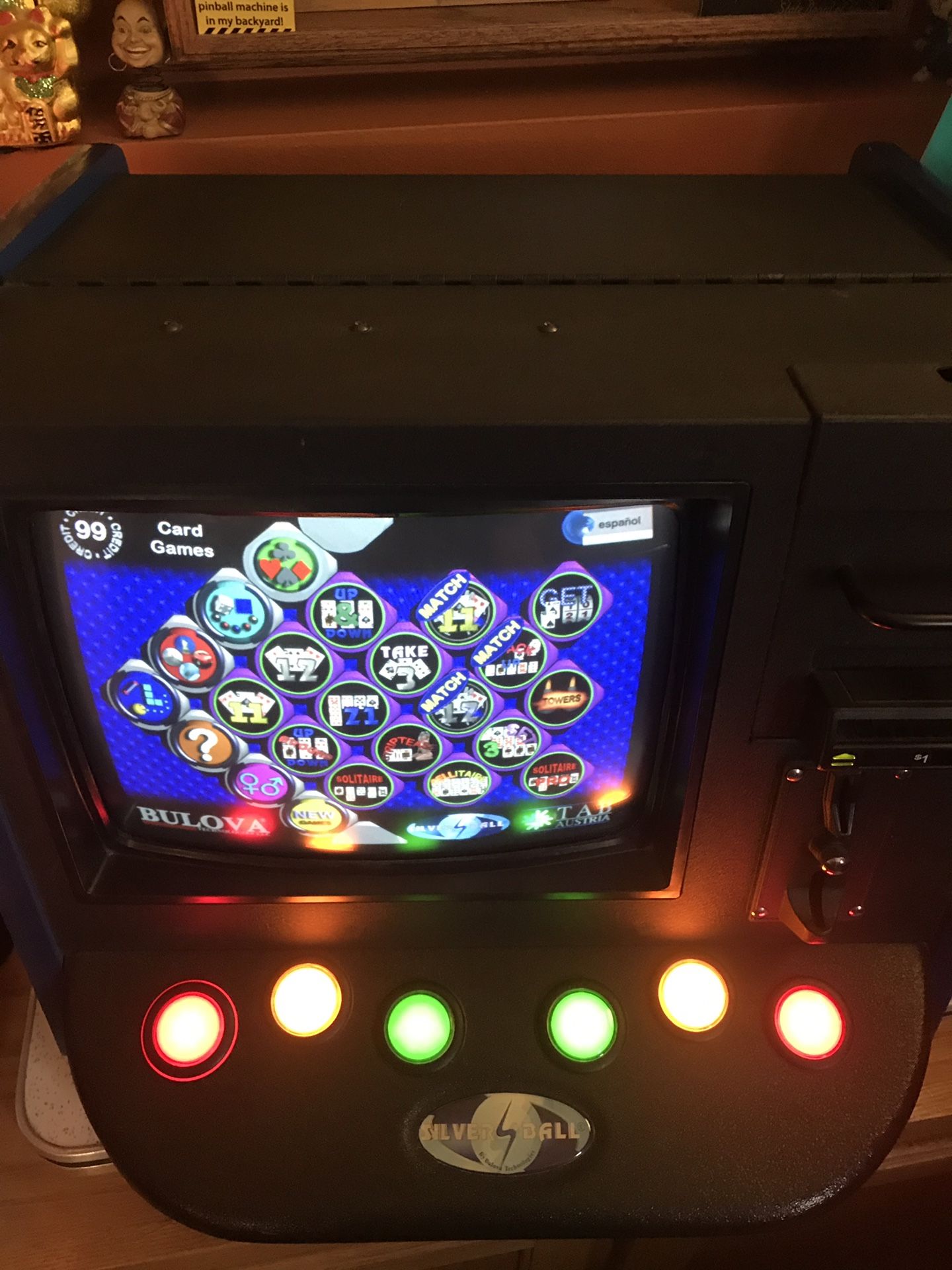 Silverball multicade megatouch touch screen arcade video game bar top ...