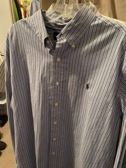 Ralph Lauren Polo Men’s Button Down Dress Shirts (3EA) Sz Large  Thumbnail
