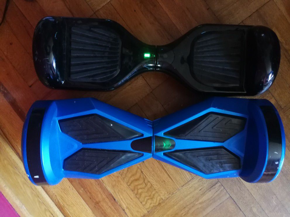 2 used hoverboards in great working condition.