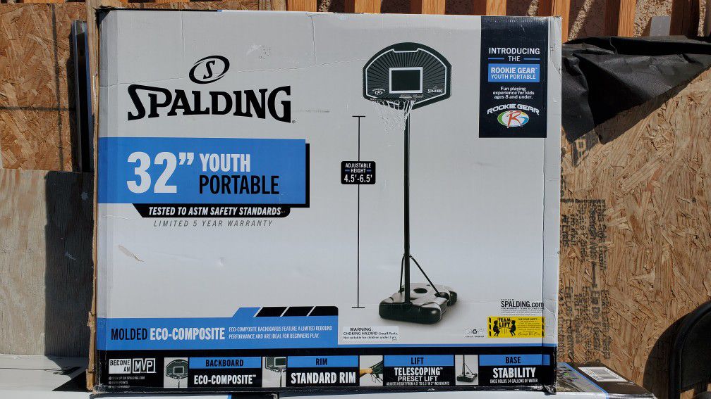 Spalding Portable Youth Basketball Hoop