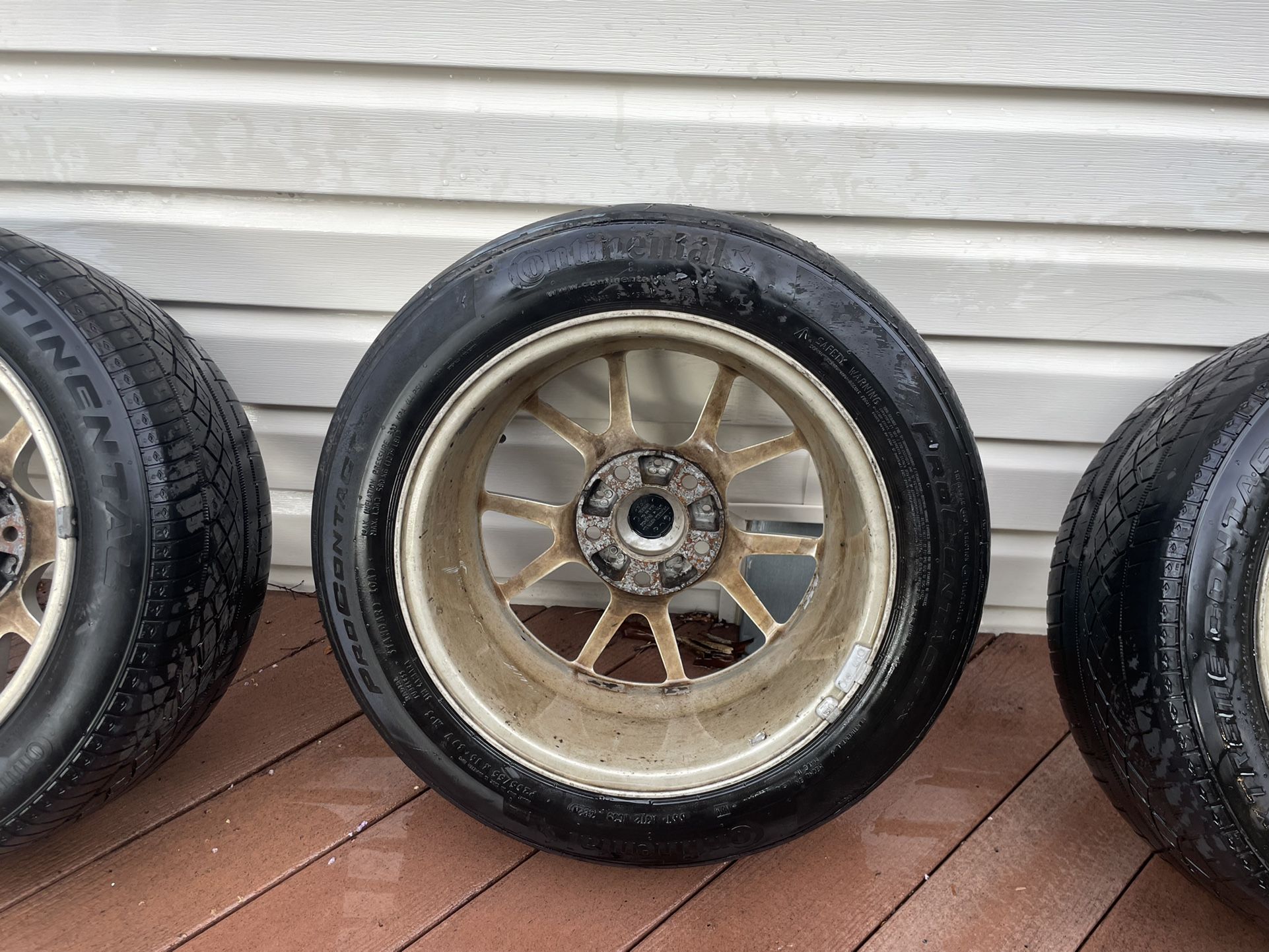 BBS RK 16” X 8 Set Of 4 w/Tires