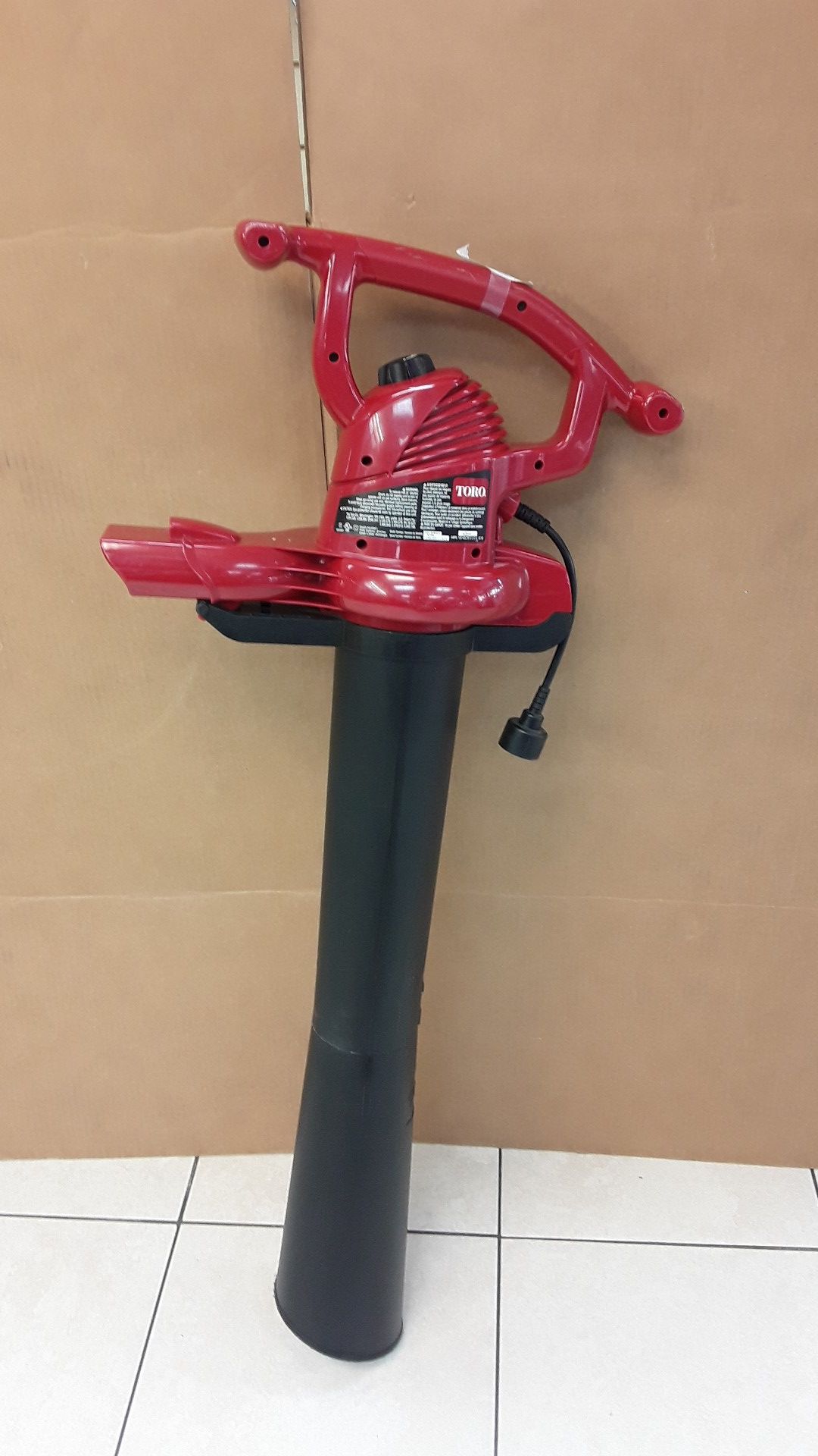 Toro 51599 Ultra Blower Vac Handheld Electric Leaf Blower/Vacuum for