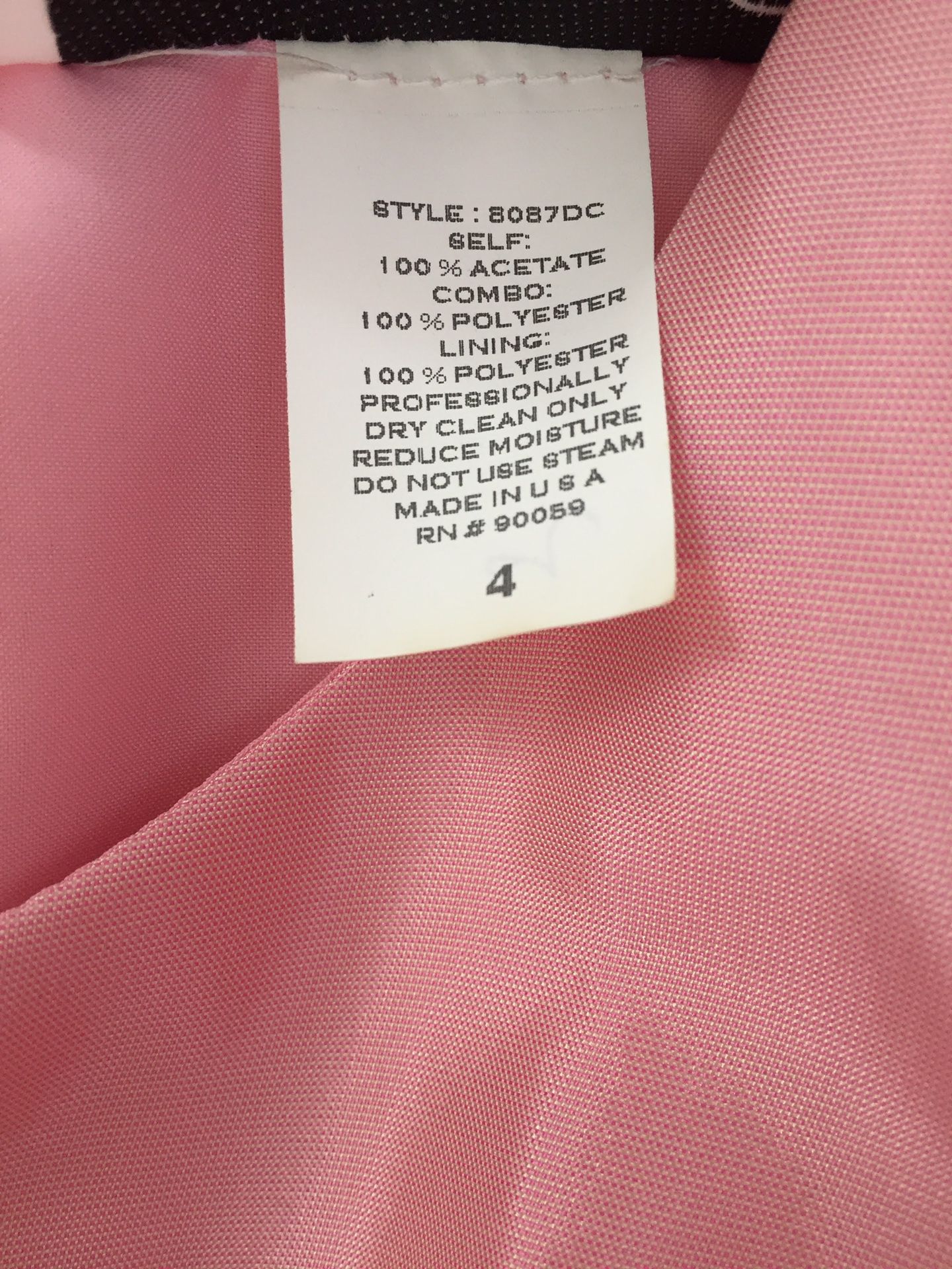 Formal Full length gown, shawl, and matching shoes. See all pictures. Gown Size 4
