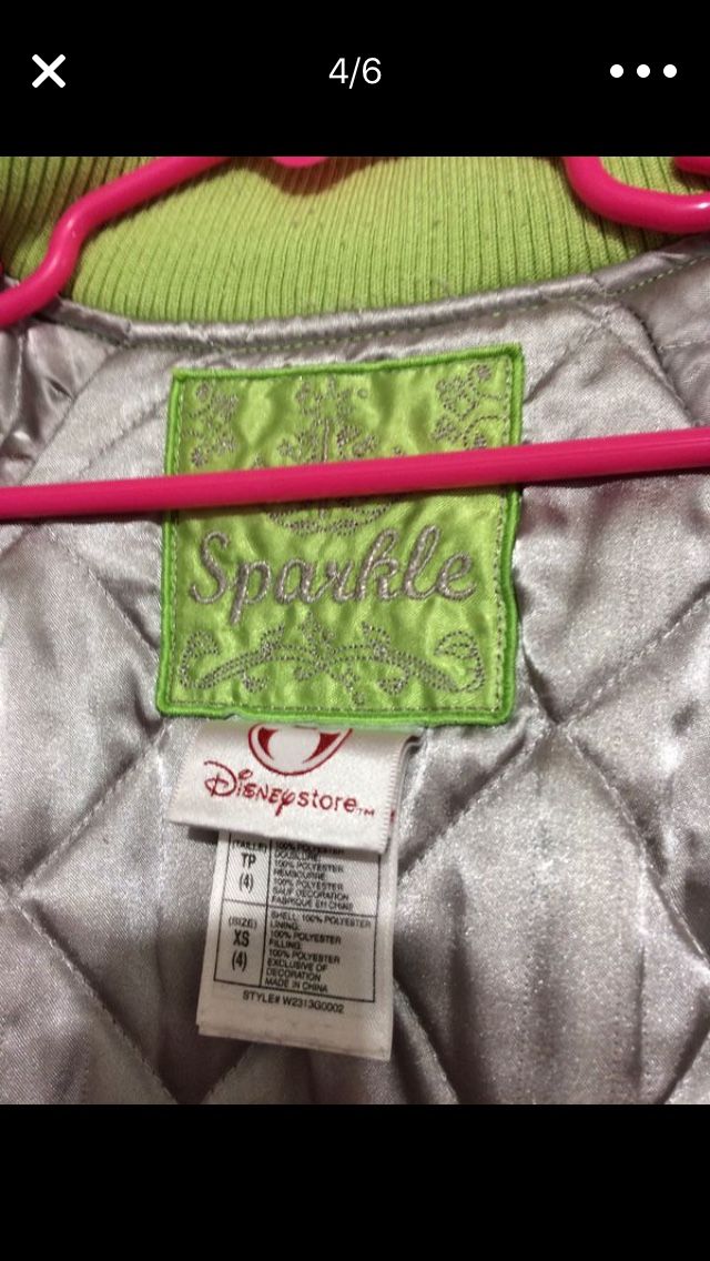 Disney tinkerbell jacket
