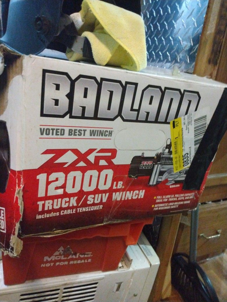Badland 12,000 Lb Truck SUV Winch