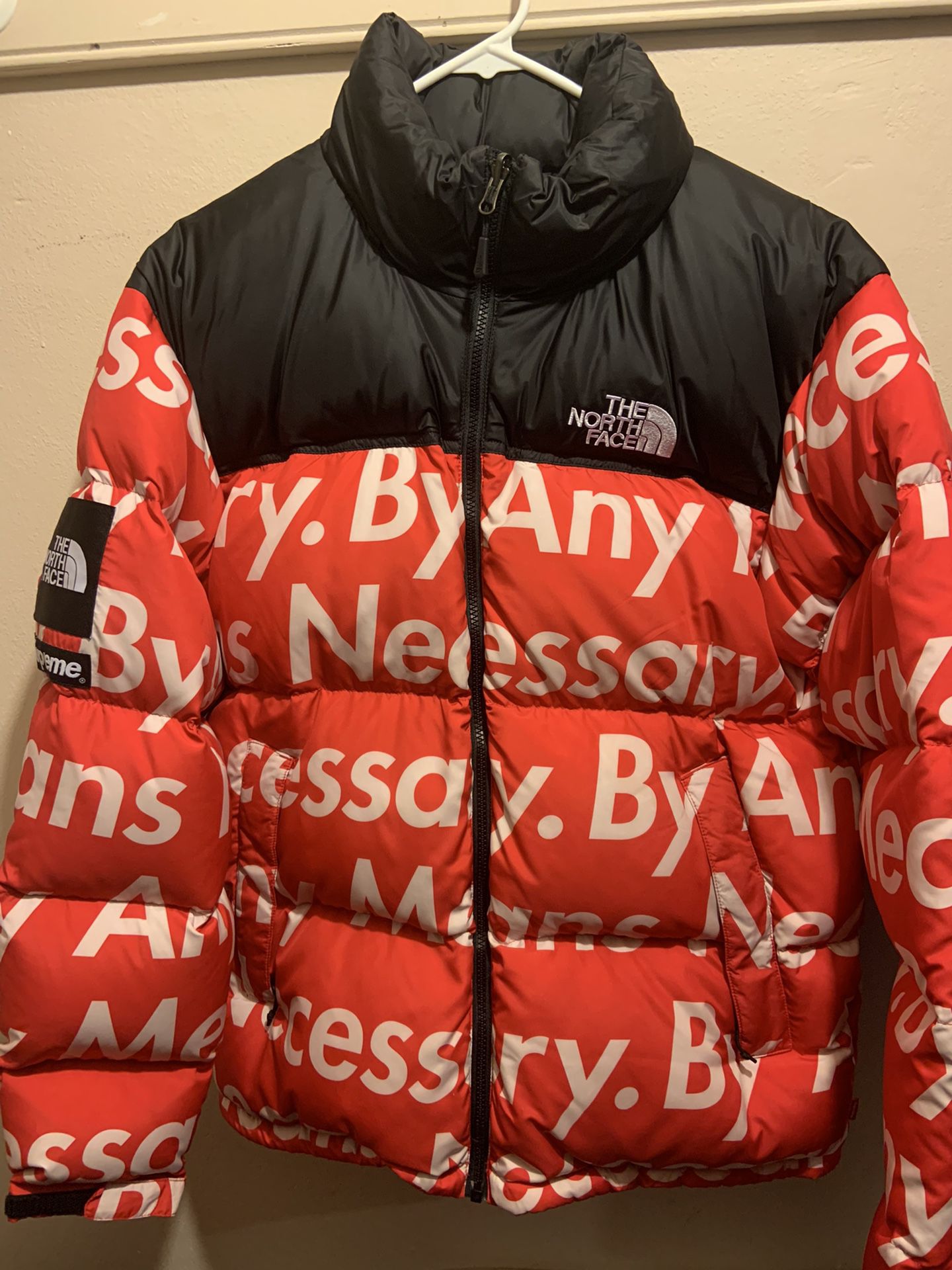 Supreme X North Face “By Any Means” Nuptse Jacket 