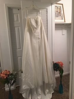Bridal Suite (Wedding Dress and Flower girl dress with shoes and corset_ Thumbnail