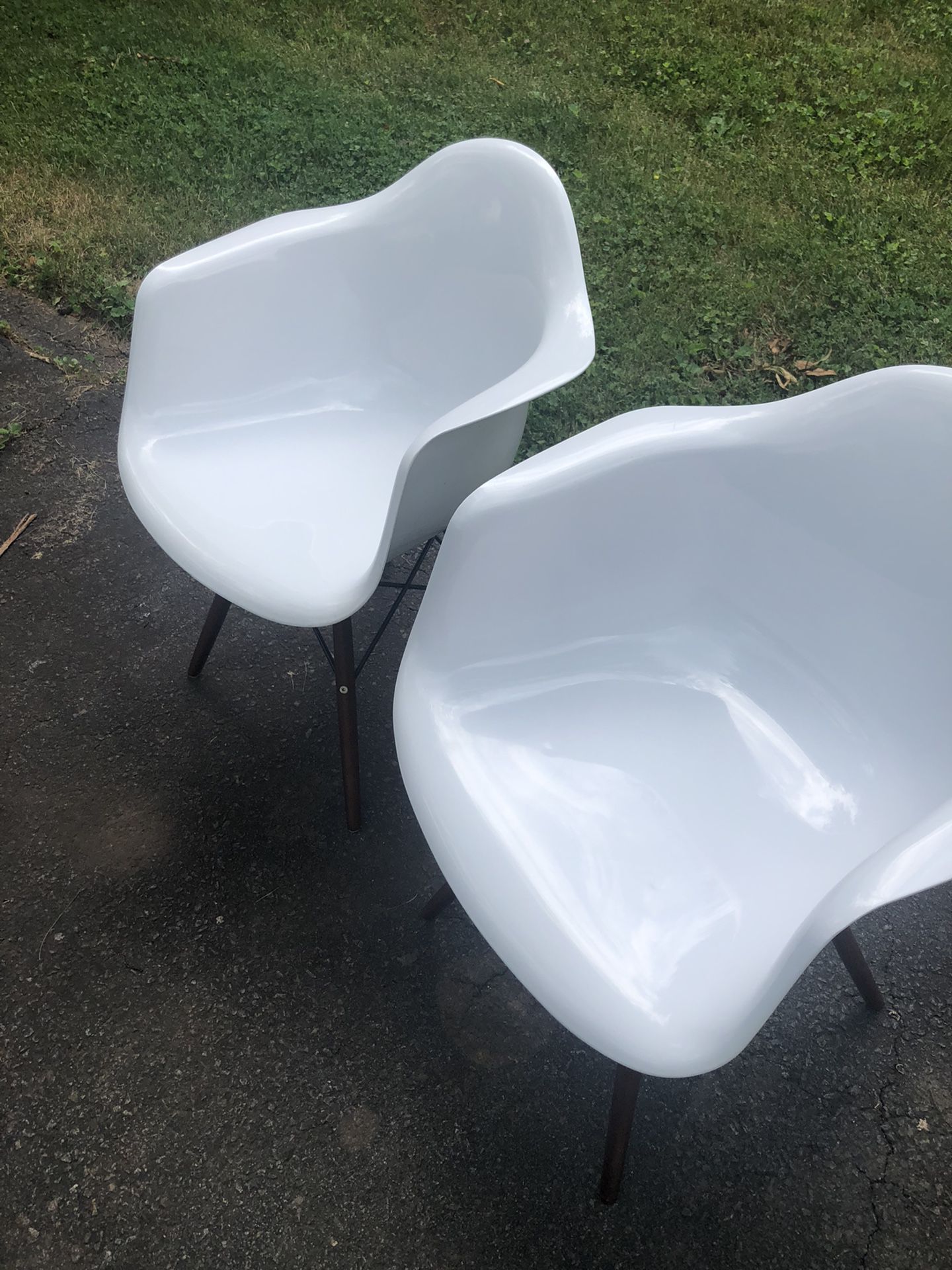 Mid Century Modern Chairs - Pair