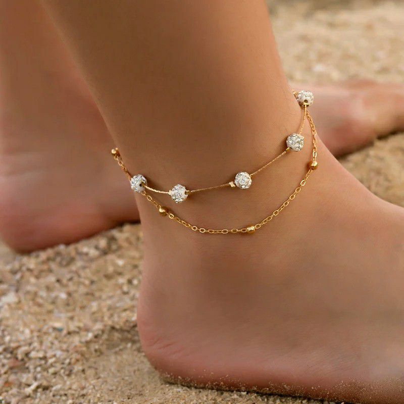 Beautiful Gold Chain Anklet