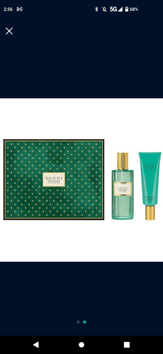 Gucci Memoire, Perfume& Shower Gel