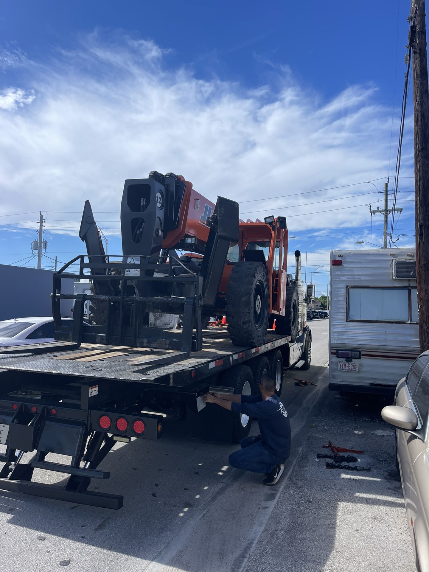 Forklift Tele handle 12,000