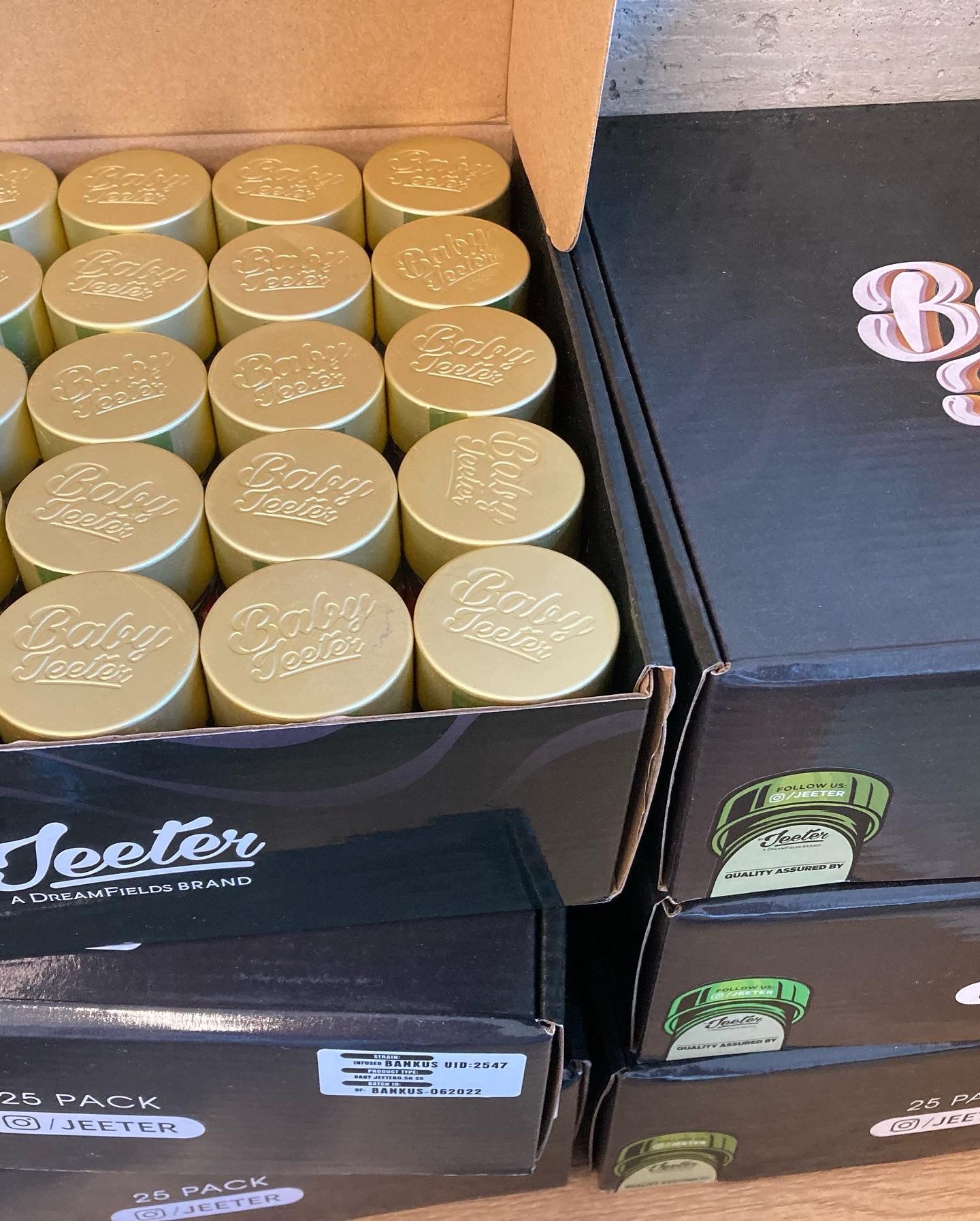 Baby Jeeters 25 Pack Glass Jars Only $200 FIRM