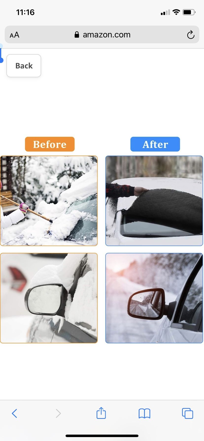 Car Windshield Cover