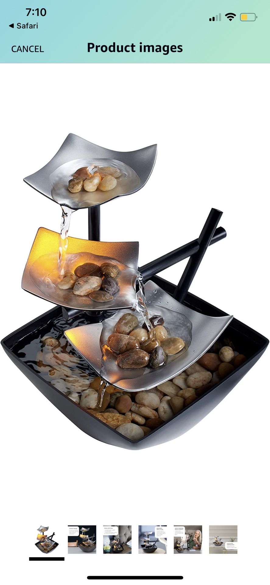 Envirascape Illuminated Relaxation Fountain