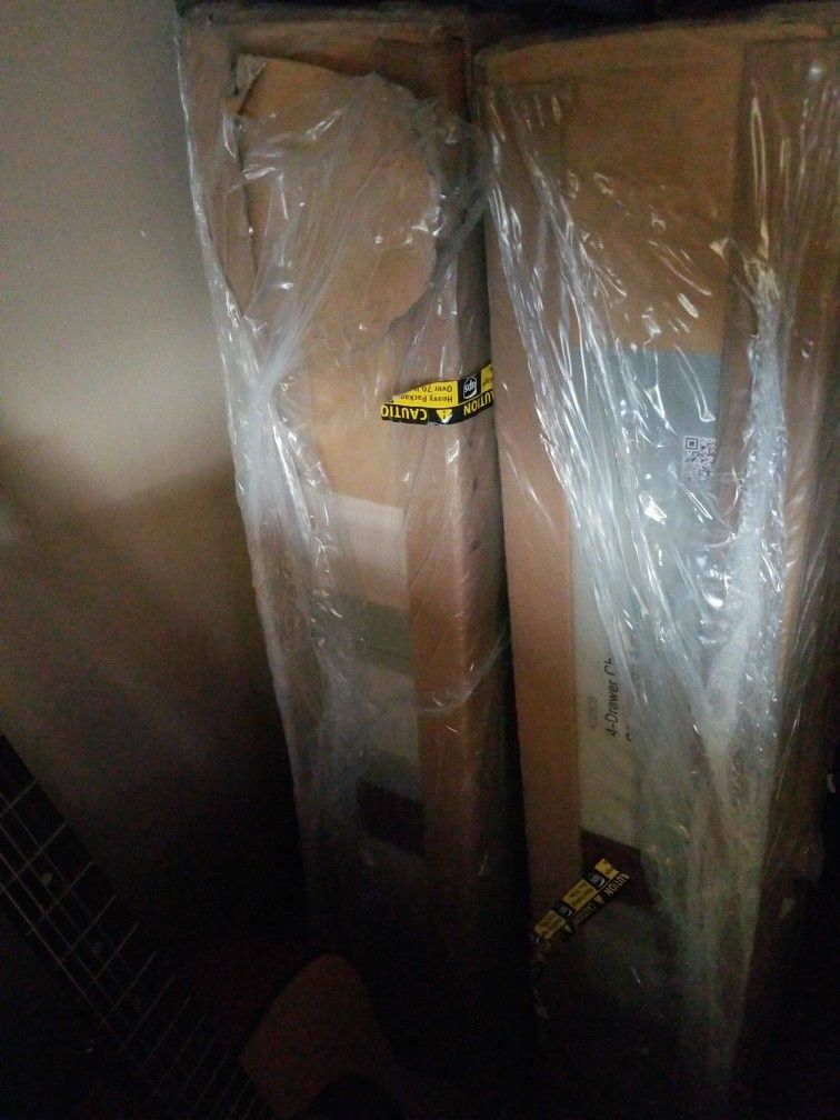 Brand New Wood Dressers N Plastic Still