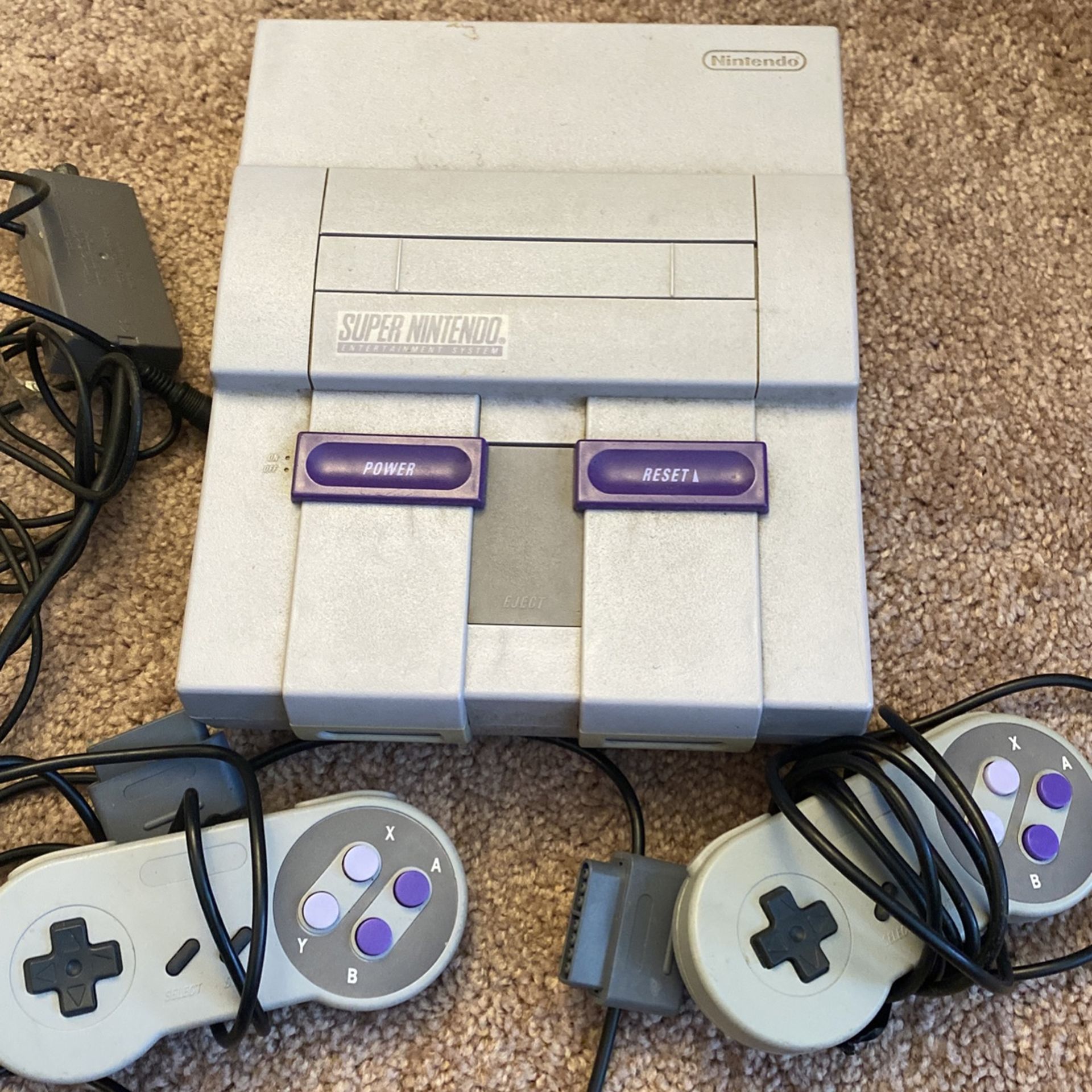 Super Nintendo Console