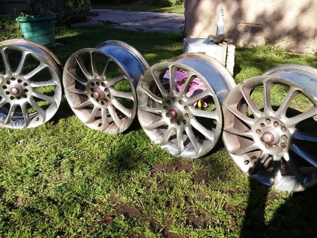 Chrome rims