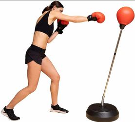 Protocol Punching Bag With Stand Adjustable Height Thumbnail
