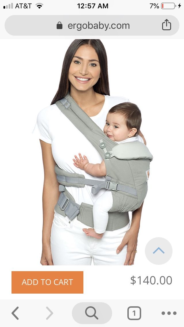 ErgoBaby Adapt Baby Carrier