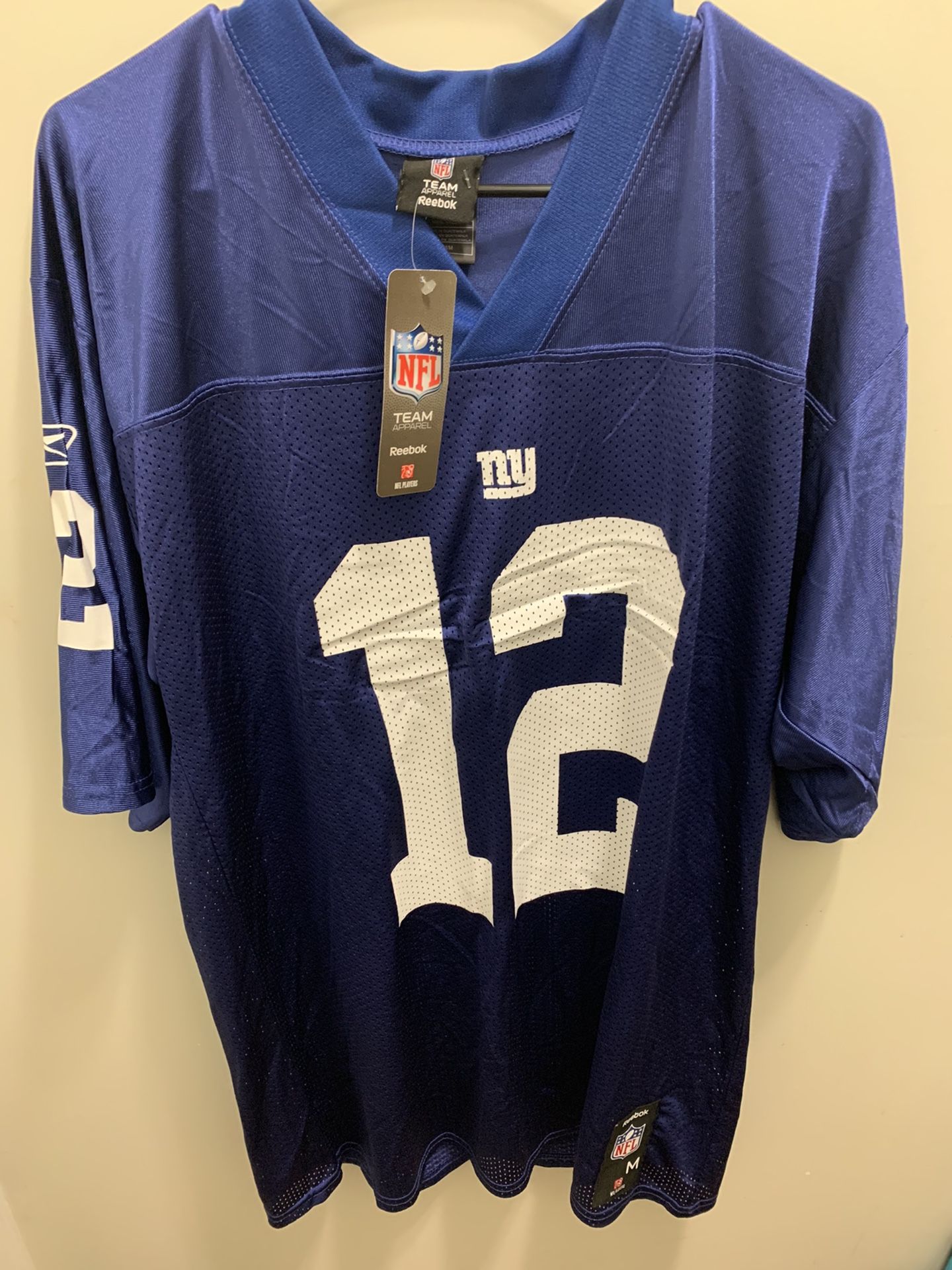 New York Giants Reebok Steve Smith Jersey Size Medium (Brand New)