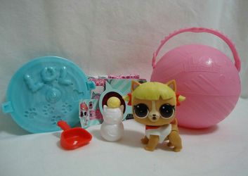 LOL Surprise Doll Pets Eye Spy Series 4 Cheer-Rara Doll Action Figure Brown