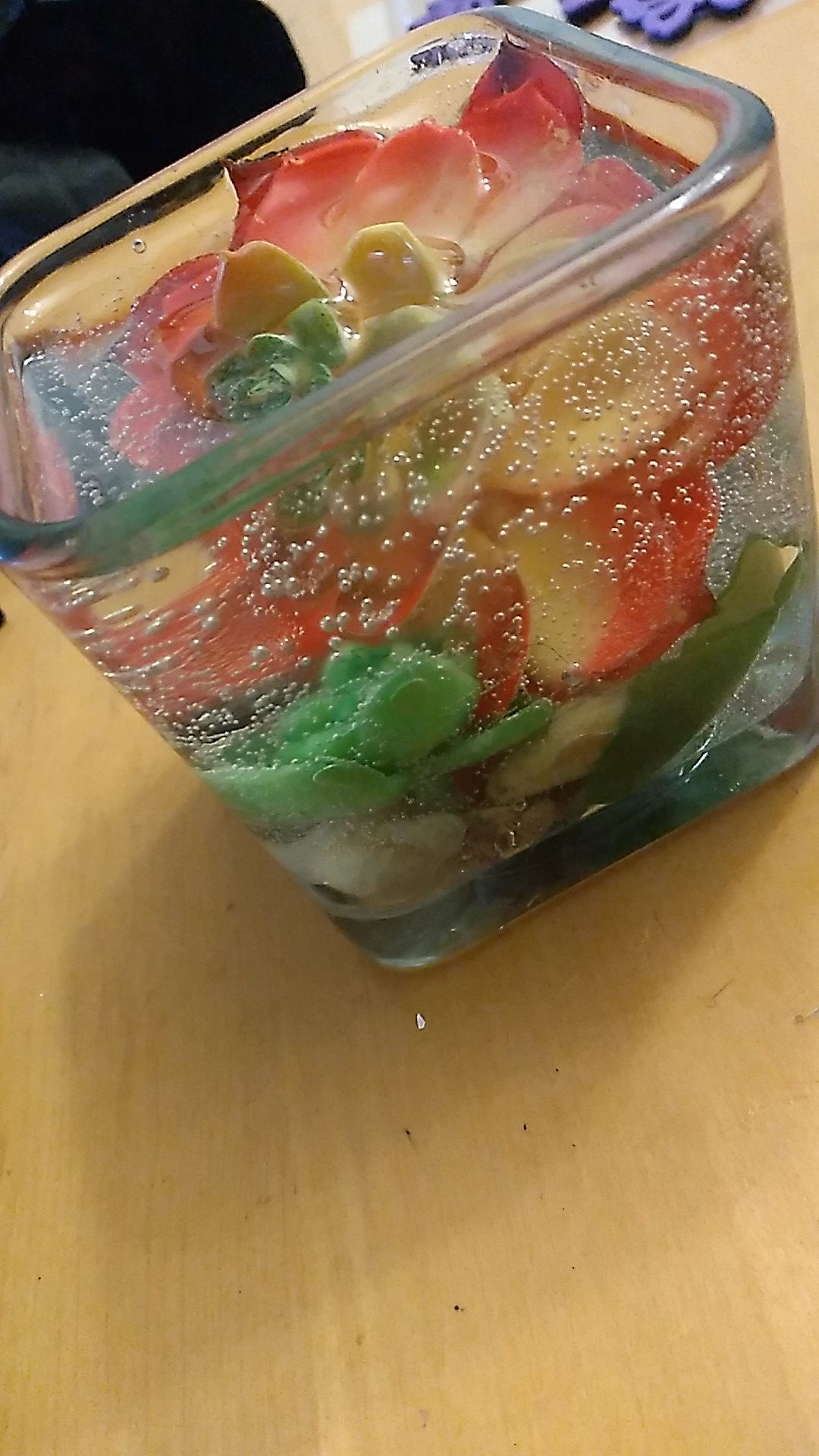 Gel decorations