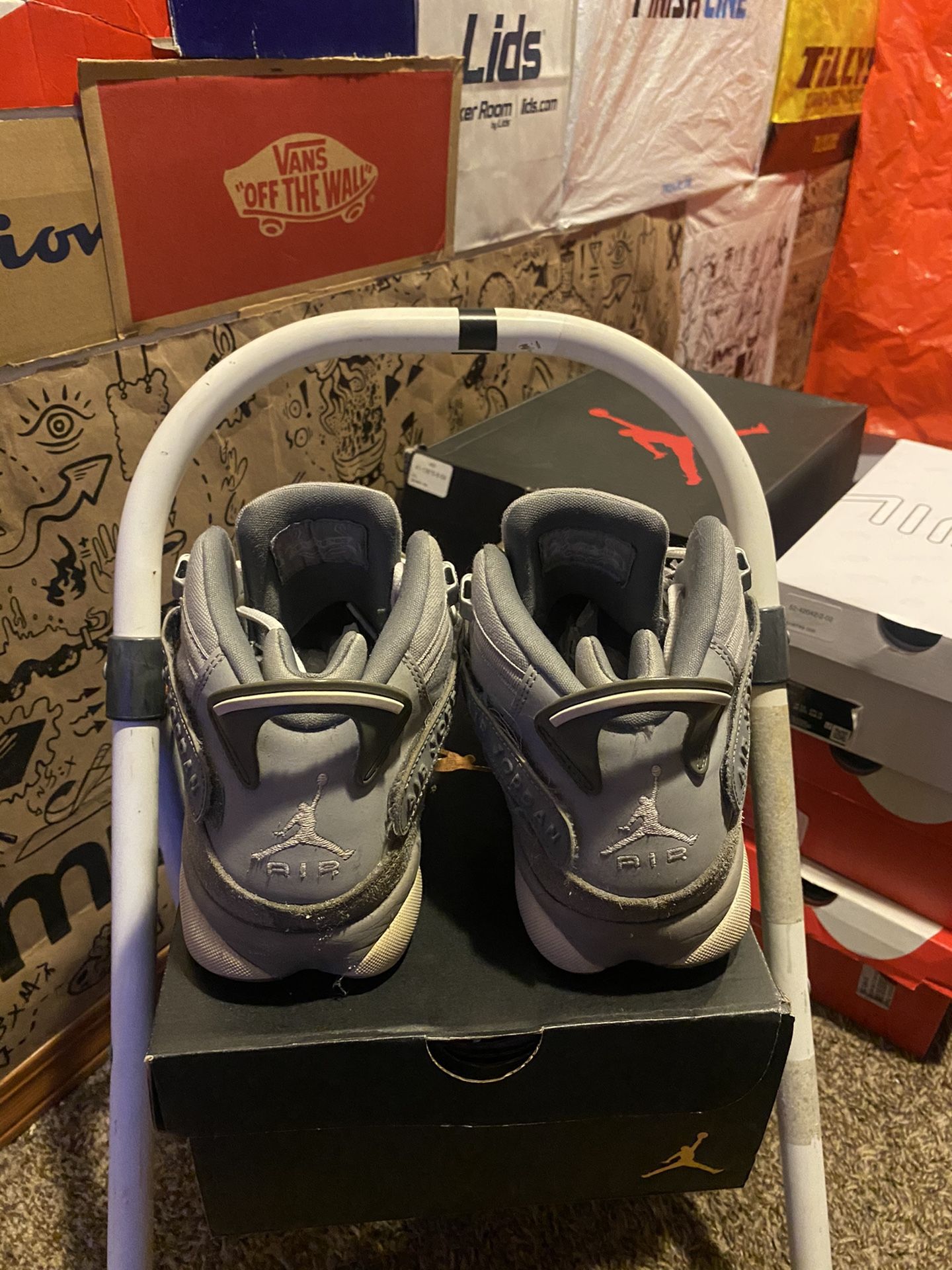 Jordan Cool Grey 6 Rings