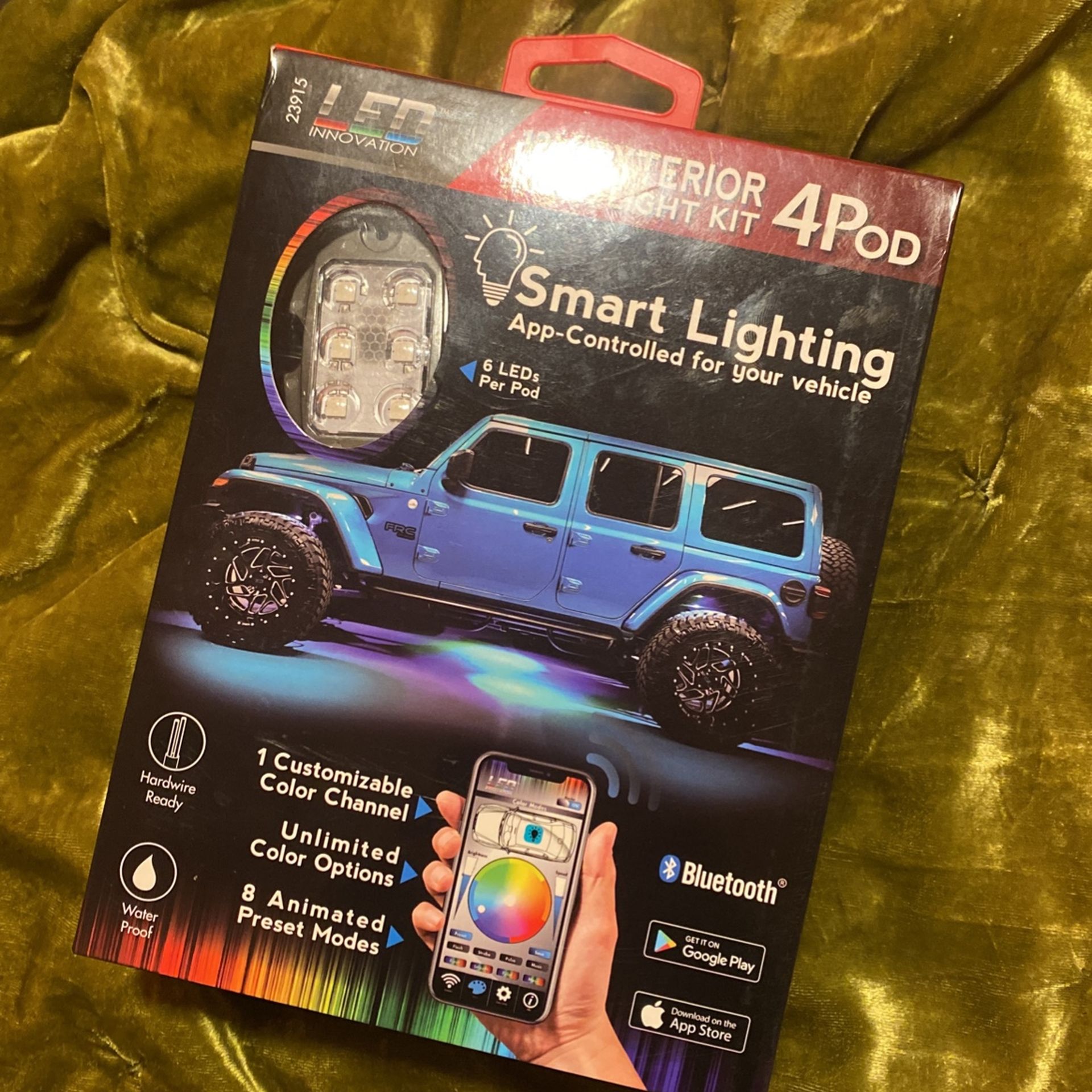 Smart Lighting App Controlled For Your Vehicle