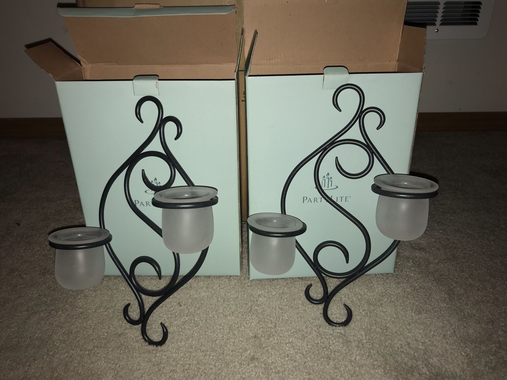 PartyLite Candle Wall Sconces