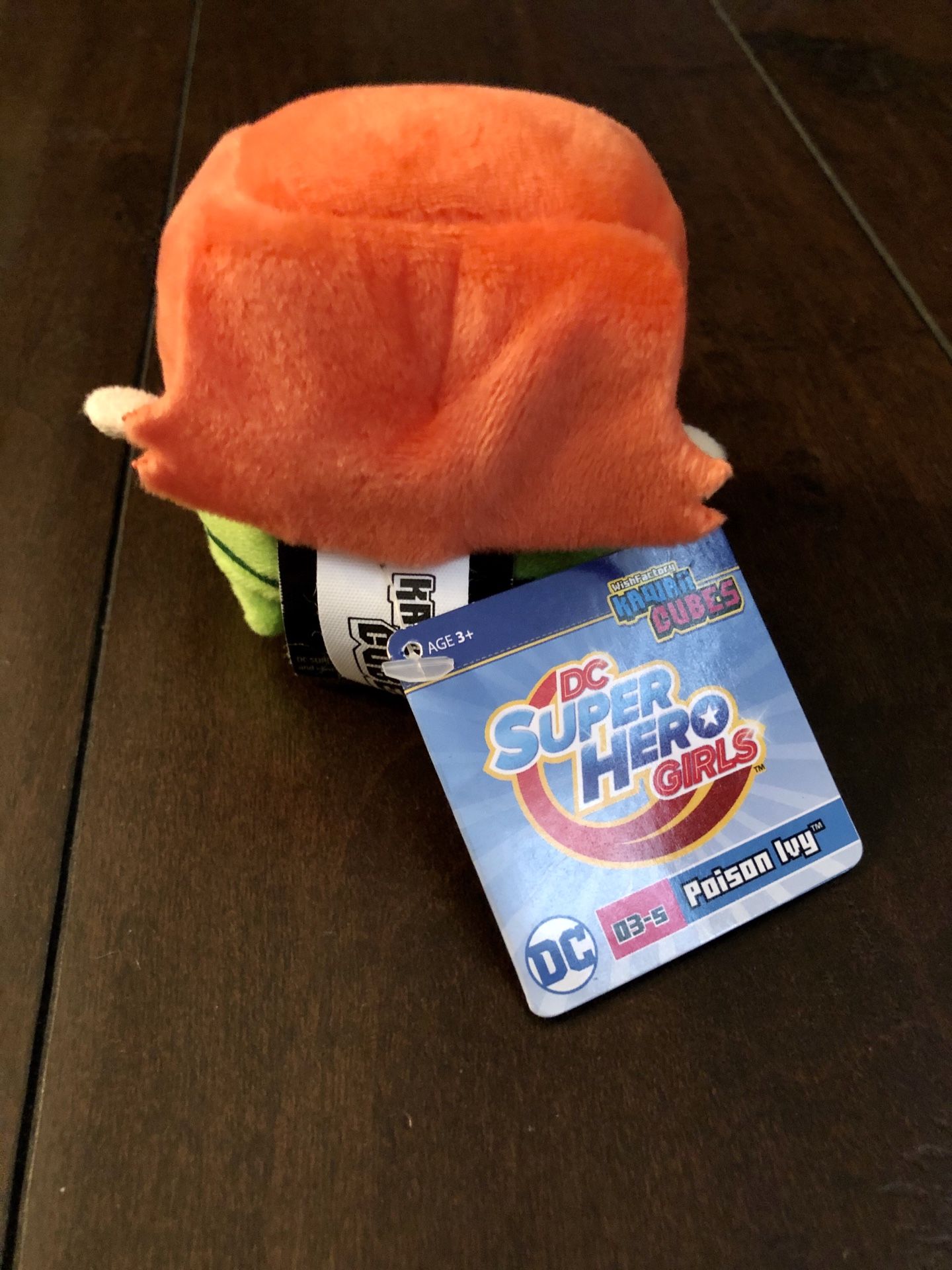 DC Super Hero Girls, Poison Ivy, Kawaii Cubes 2” Plush