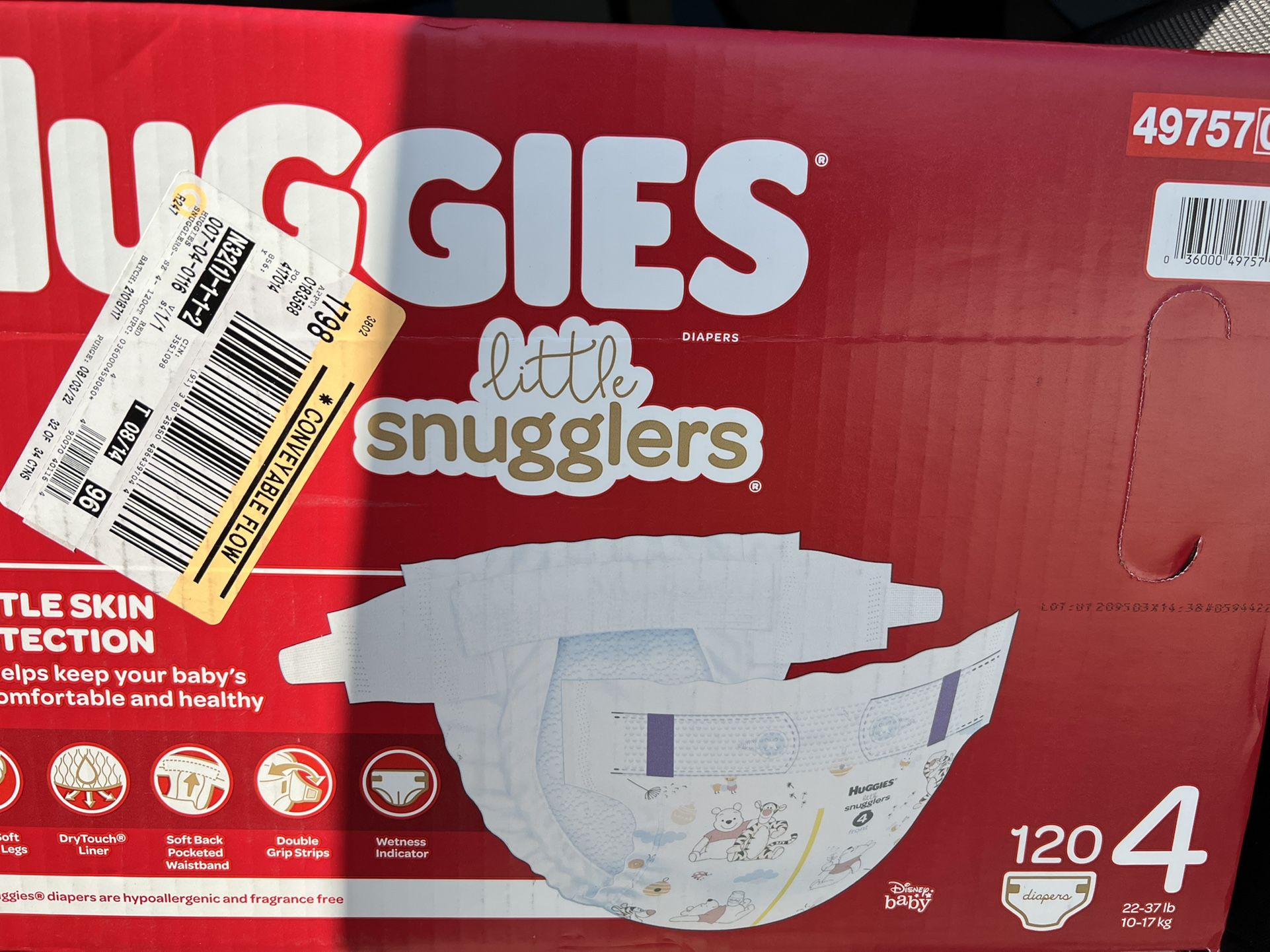 Huggie Diapers And Wipes