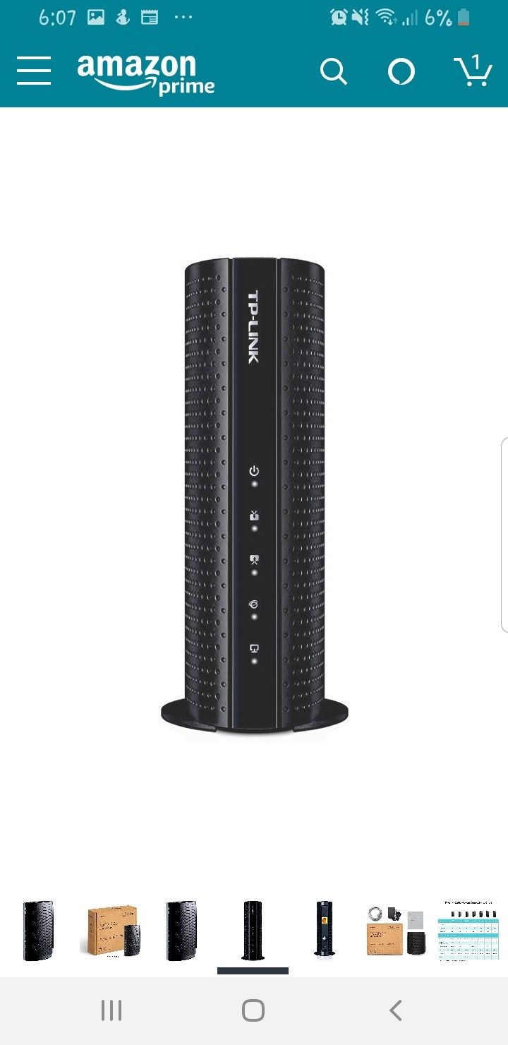 Wifi modem & router