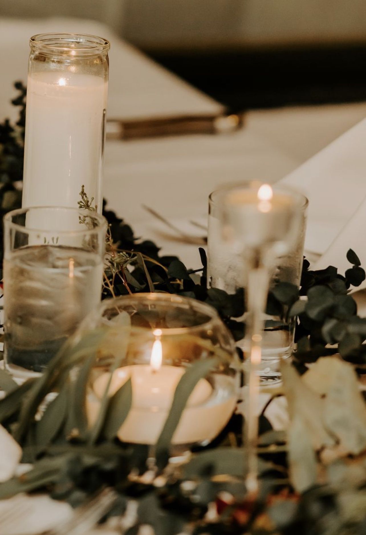 Tea Light/floating candles/Table Number Stands