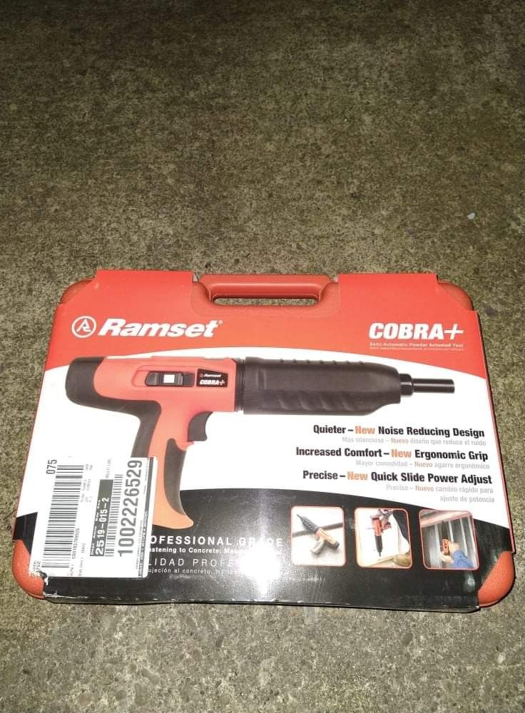 Ramset Cobra + Concrete Nail Gun
