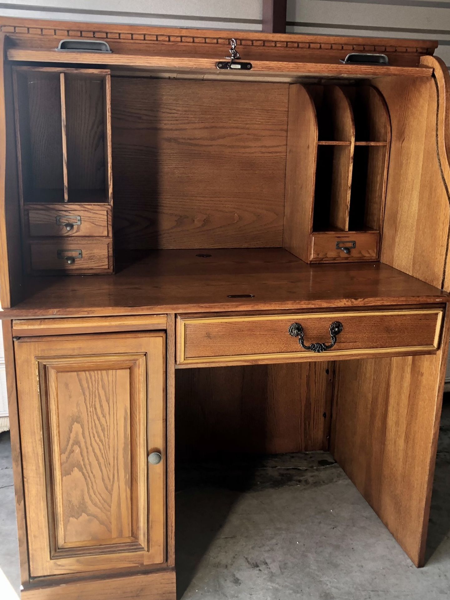 Ashley Furniture Roll Top Desk for Sale in Brandon, FL OfferUp