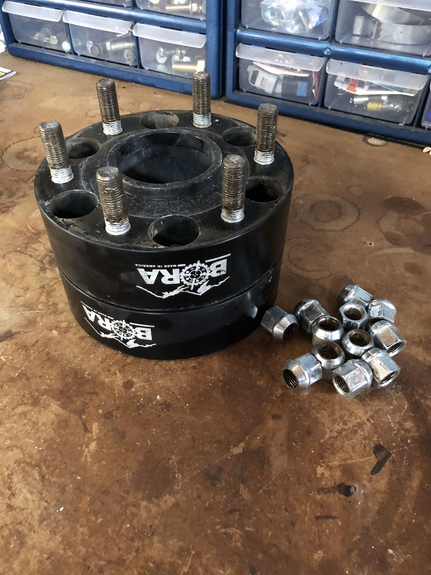 2” Bora wheel spacers (pair) 6x5.5 Chevy/GM for Sale in Richfield, OH