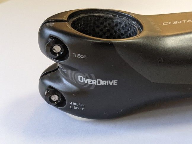 $320, Giant SLR Carbon Stem Contact OD2 - 100mm 8°