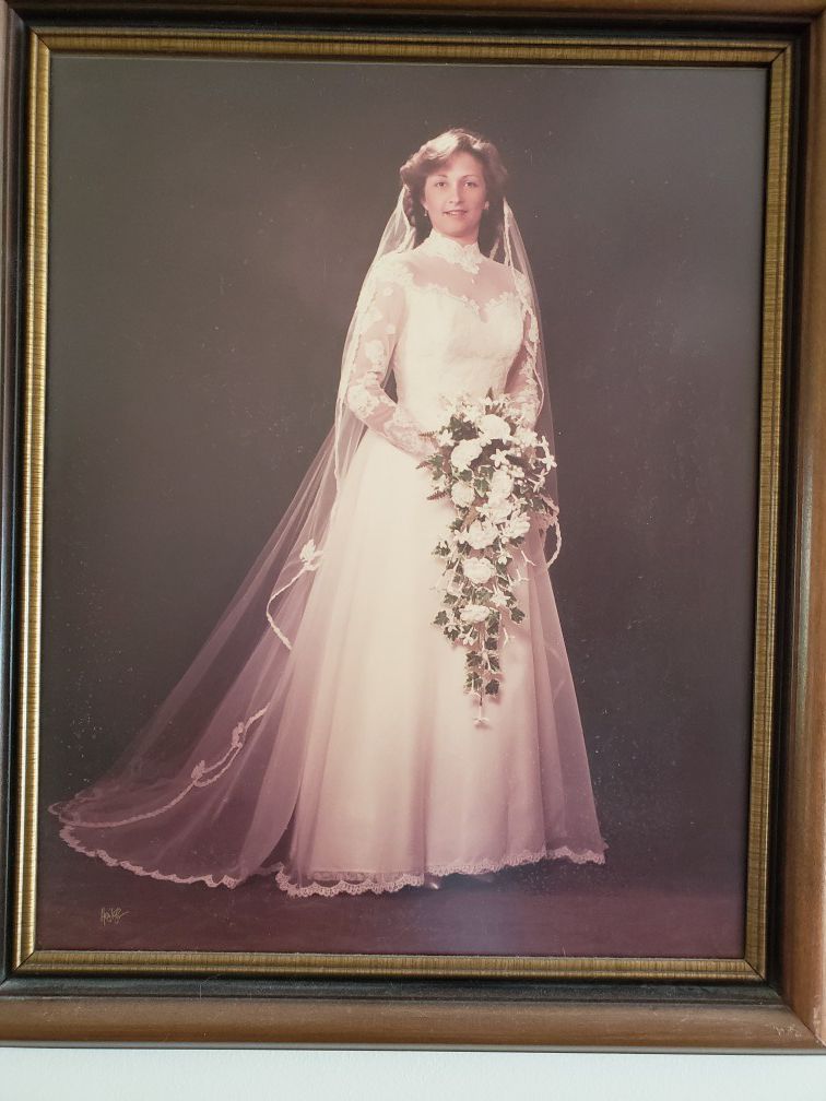 Vintage Wedding Dress Ecru