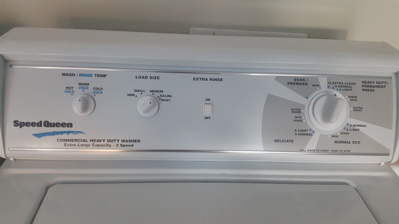 Speed Queen residential commercial grade washer