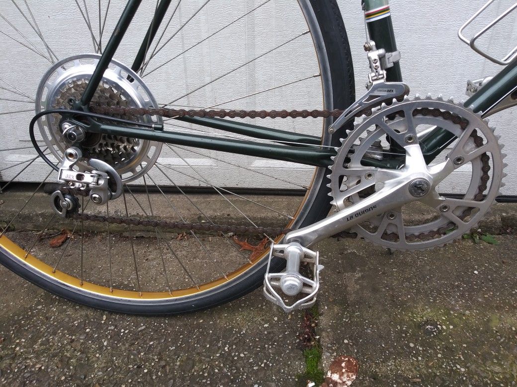 Fuji Del Rey, 12 speed, 54 cm road bike made in Japan for Sale in