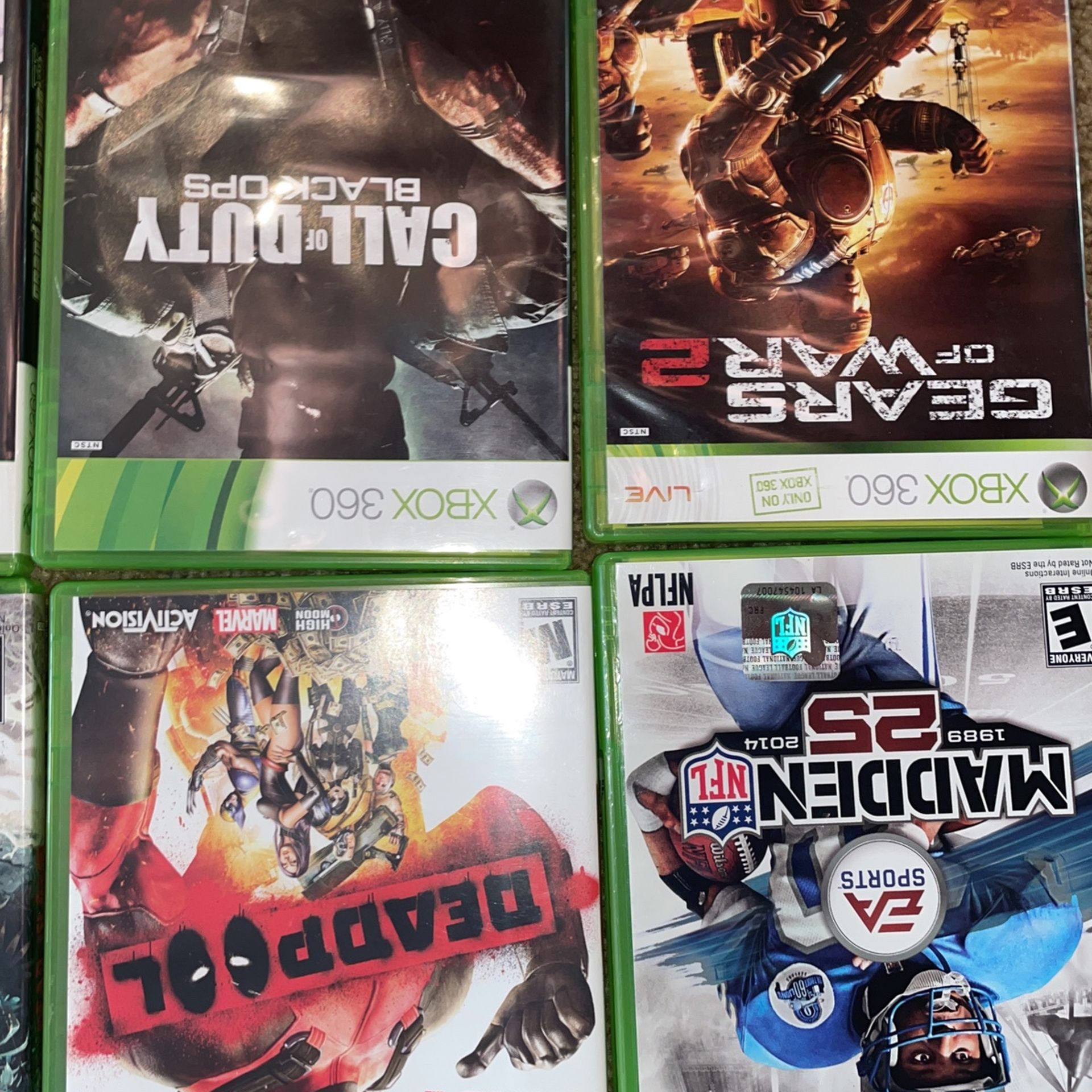 Xbox 360,20 Games ,2 Controllers, Apple 85w MagSafe Power Adapter,battery Charger