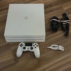 Inquire excitation New arrival Sony PlayStation 4 PS4 Pro 1TB (Glacier White) for Sale in Loveland, CO -  OfferUp