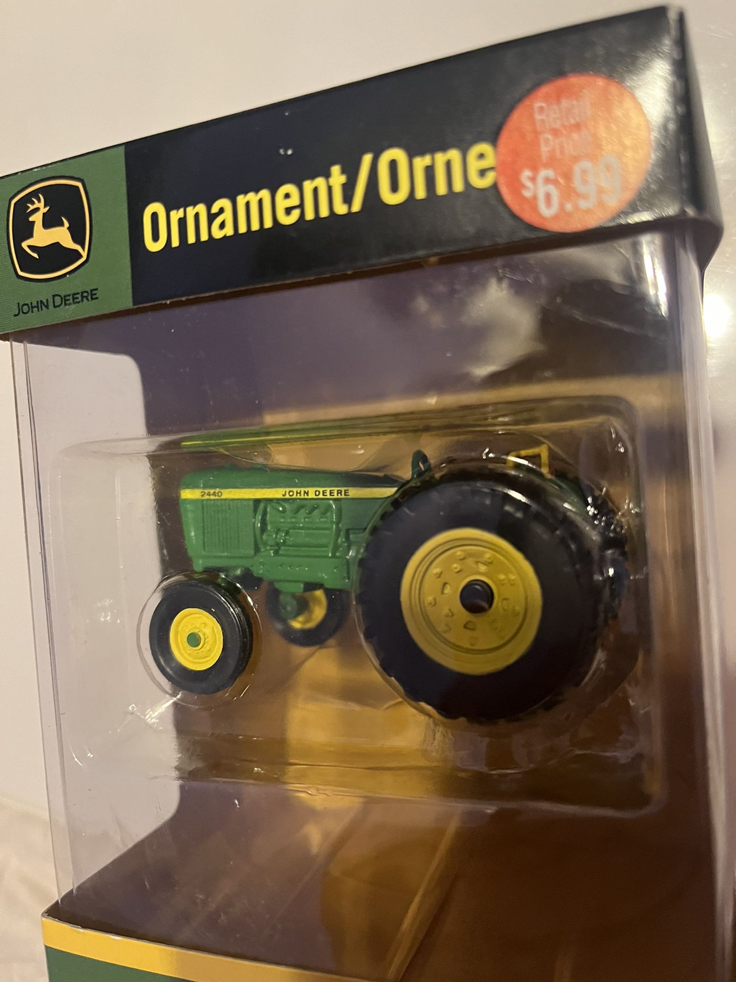 John Deere Tractor Ornament   $4