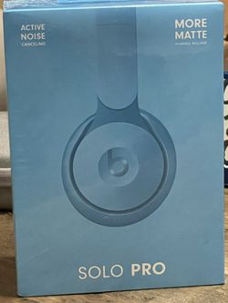 Blue Solo Pro Beats Headphones Thumbnail