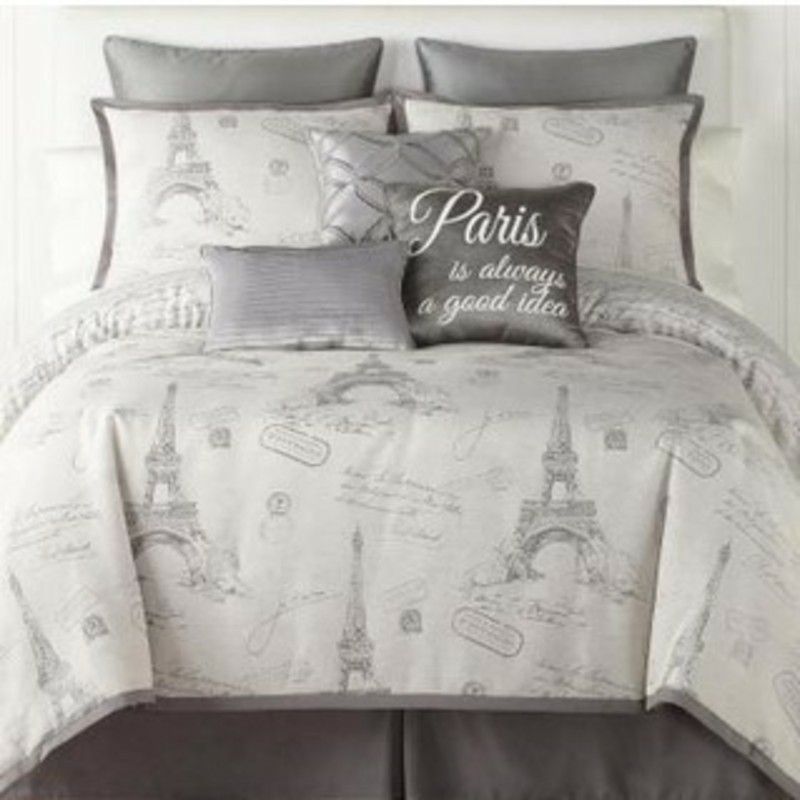 Paris Jacquard 7 Pc Comforter Set, Jcpenney Bed Sheets Twin Xl