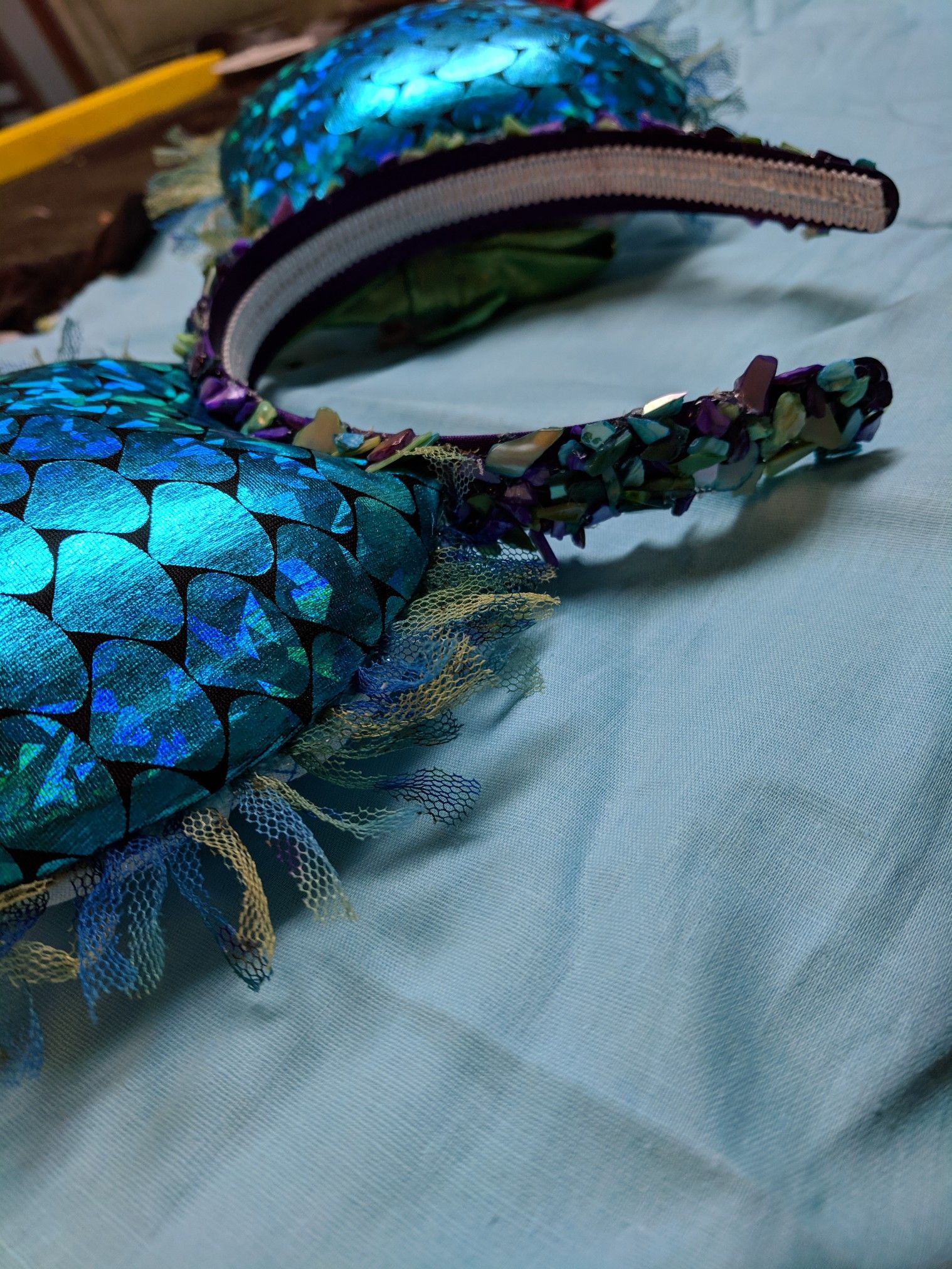 Custom Little Mermaid Mickey Ears
