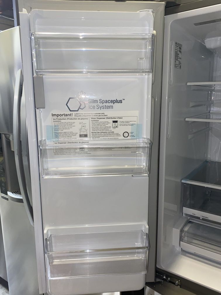26.2 cu.ft. French Door Smart Refrigerator with Wifi Enabled in Stainless Steel