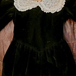 2 Black Velveteen Toddler HOLIDAY Dresses Thumbnail